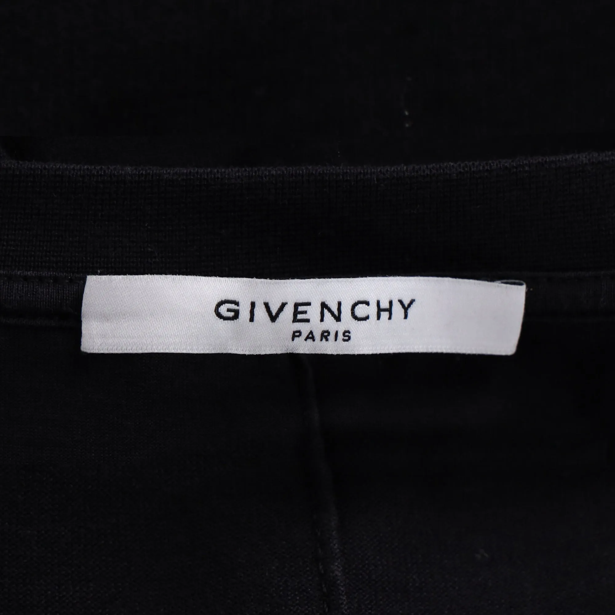 Givenchy Jesus Crown of Thorns Printed T-Shirt in Black Cotton