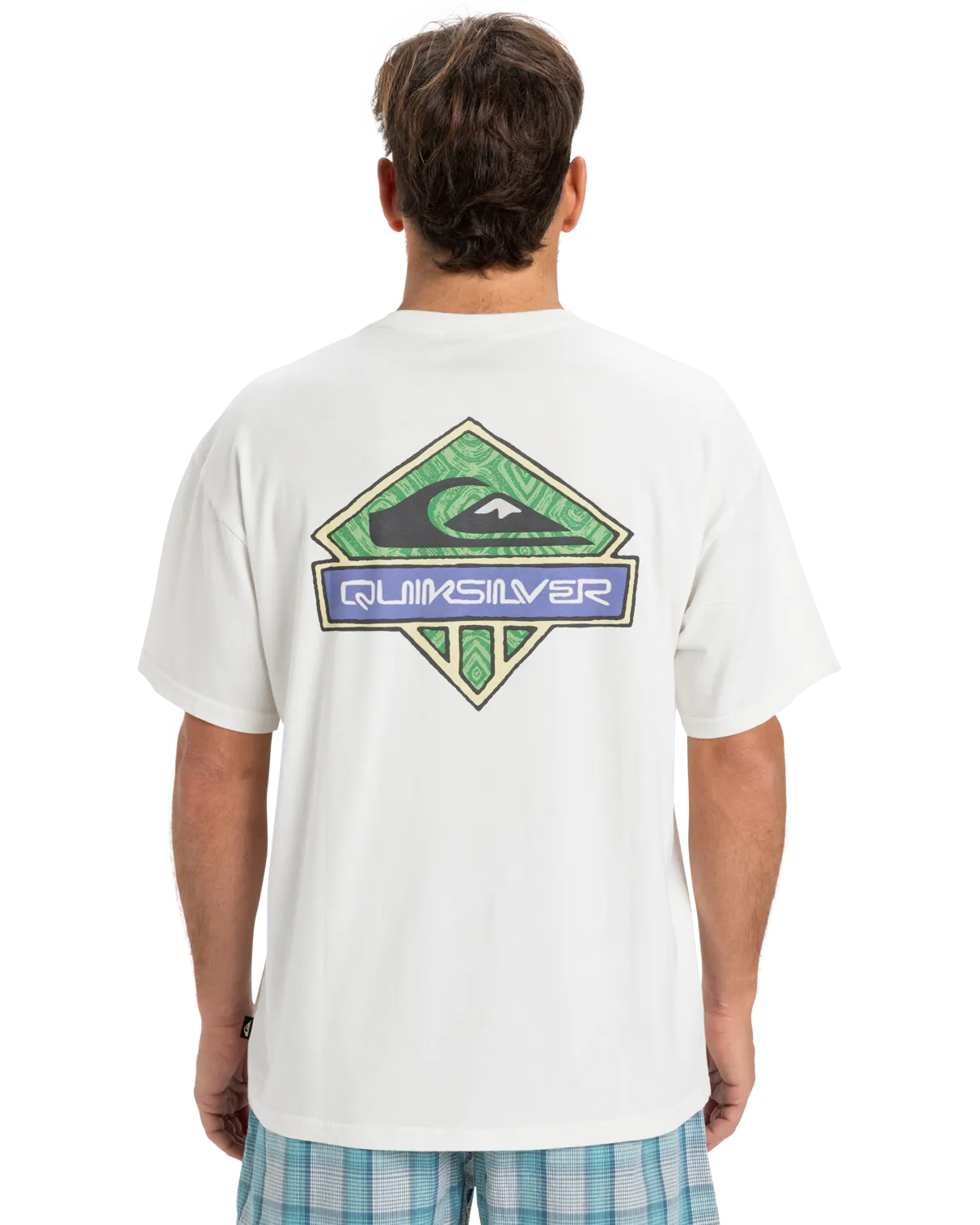 Global Heat Crystal Jet T-Shirt in Snow White