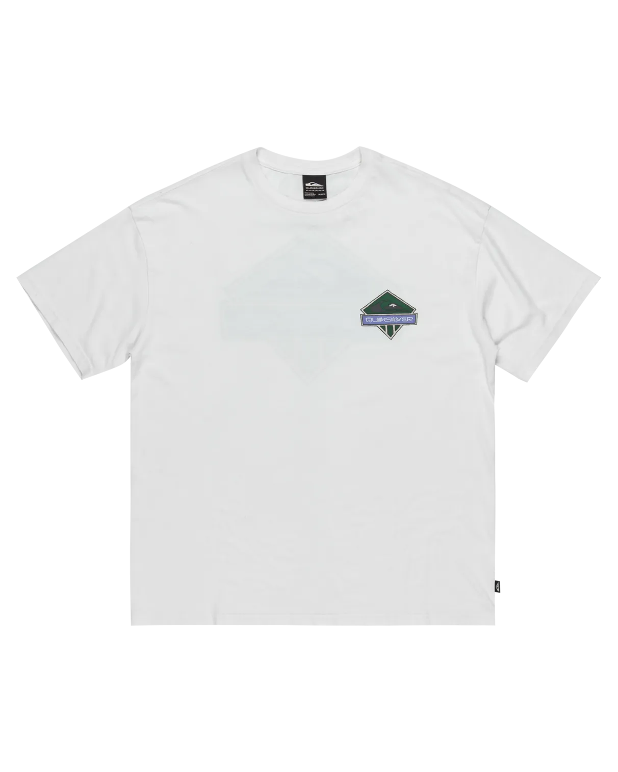 Global Heat Crystal Jet T-Shirt in Snow White
