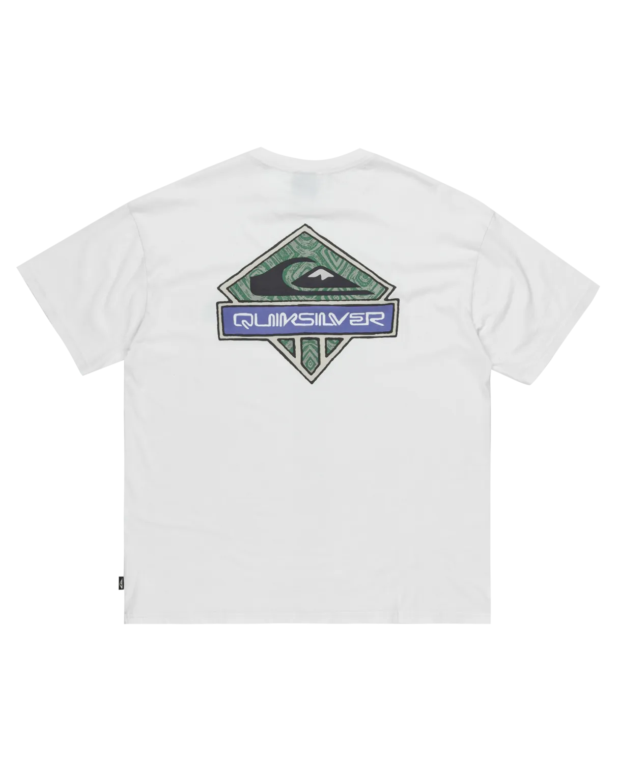 Global Heat Crystal Jet T-Shirt in Snow White