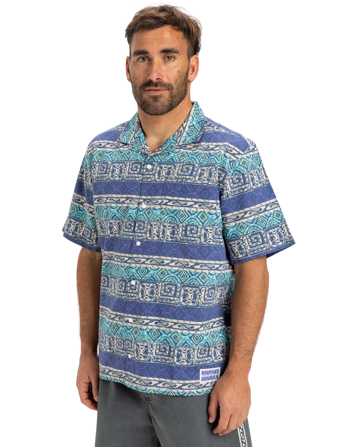 Global Heat Shirt in Aqua Sky Global Heat