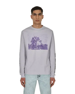 Graphic Longsleeve T-Shirt Purple