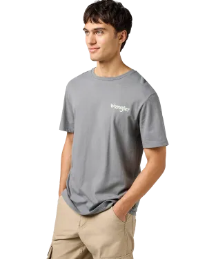 Graphic T-Shirt in Pewter