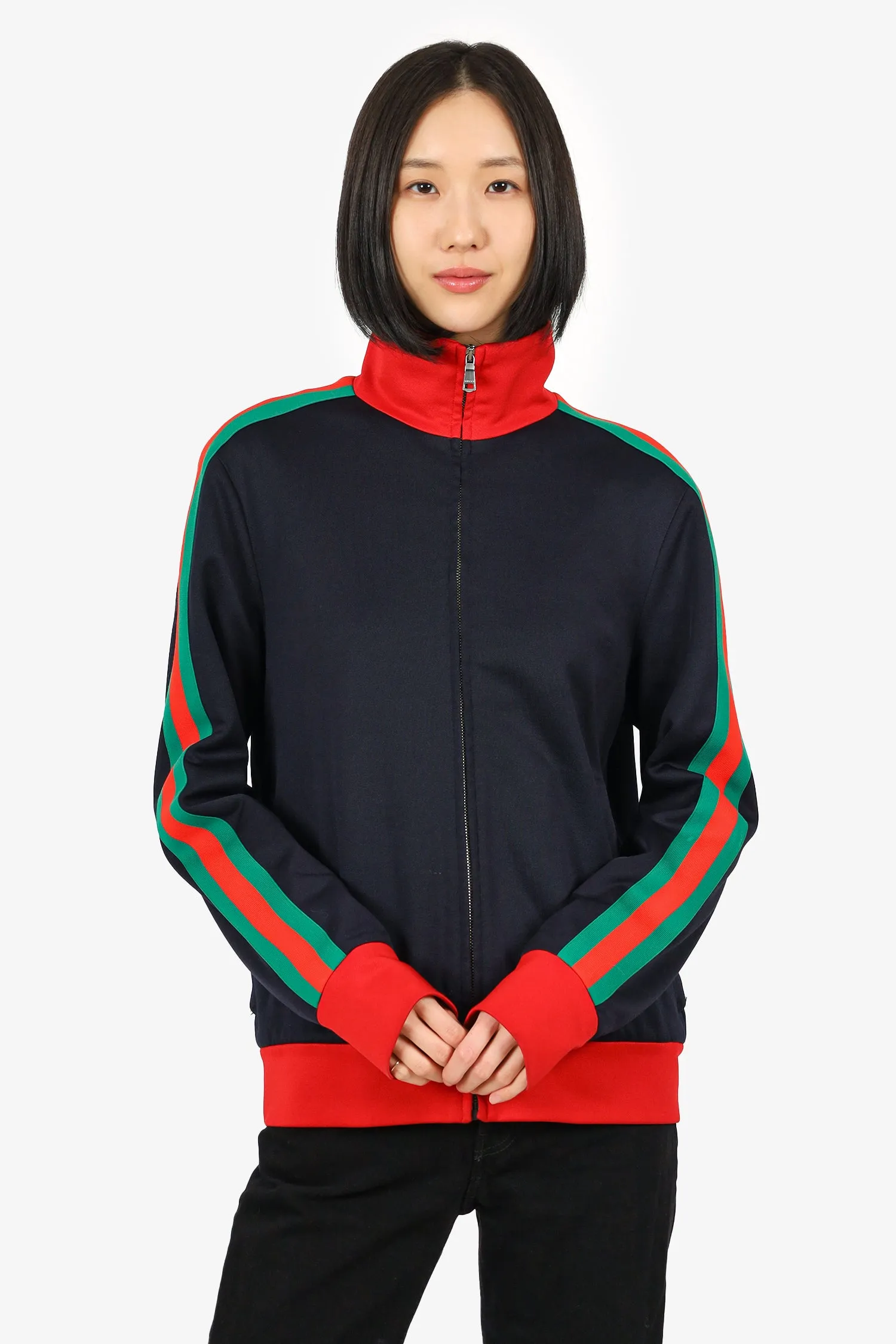 Gucci Black Modern Future Angry Cat Jacket Size S Mens