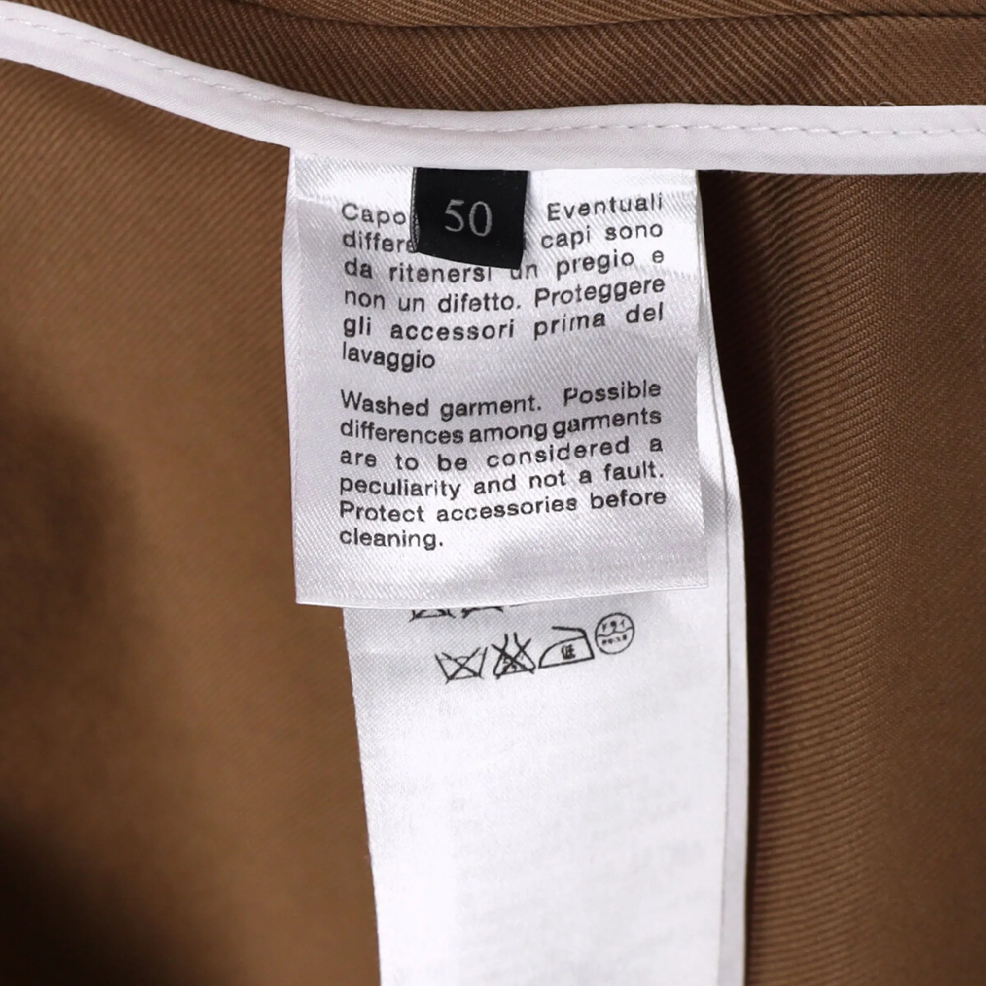 Gucci Military Single-Breasted Blazer with Pockets in Brown Cotton