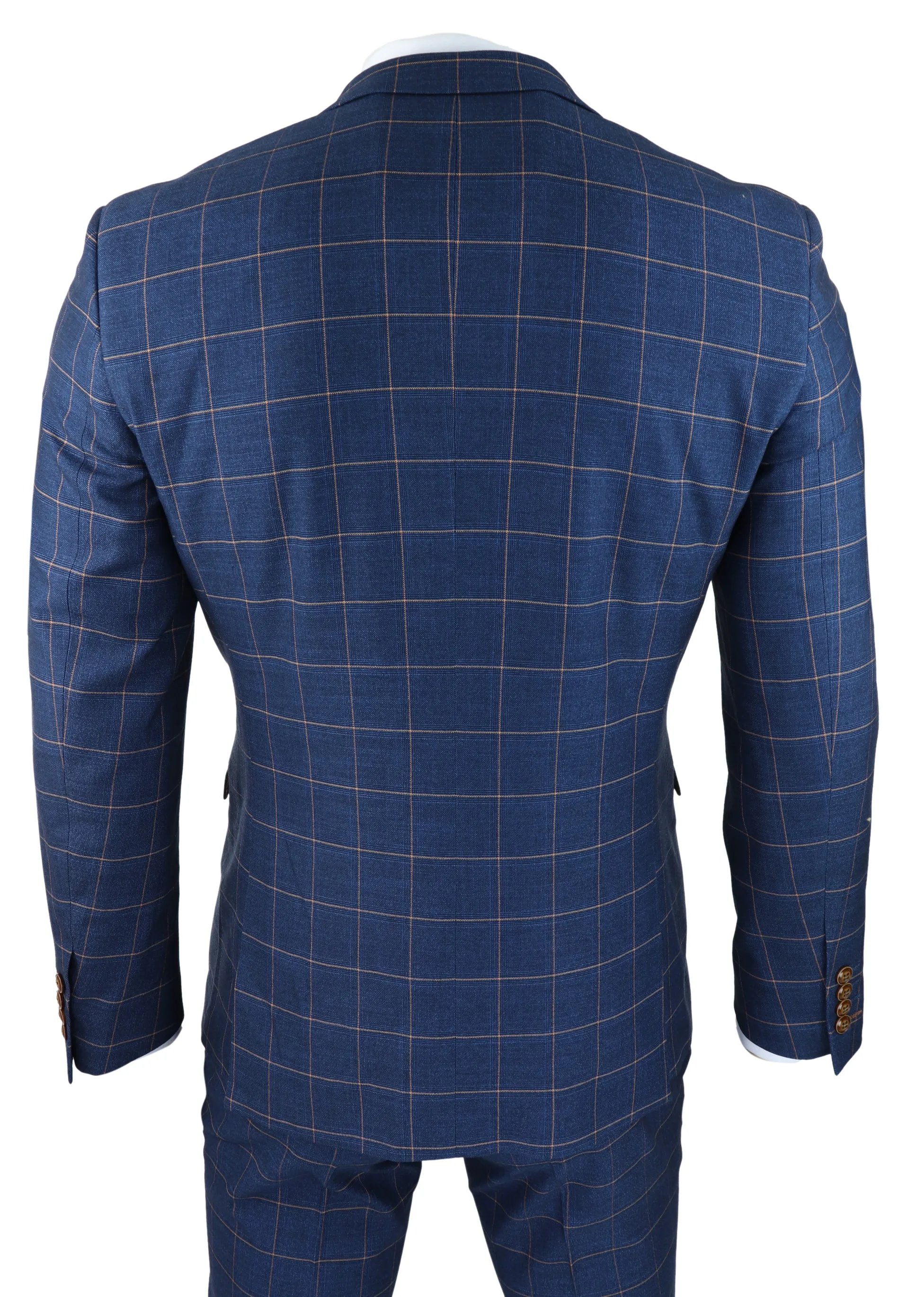 Hamleys 3 Piece Blue Check Suit
