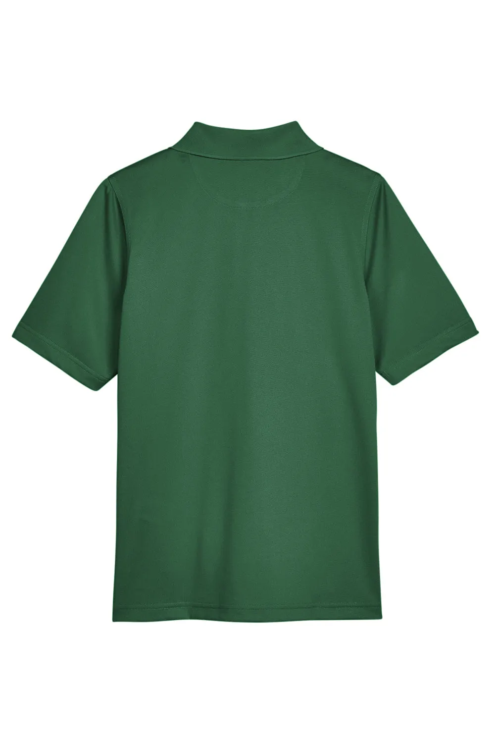 Harriton Womens Advantage Performance Moisture Wicking Short Sleeve Polo Shirt - Dark Green