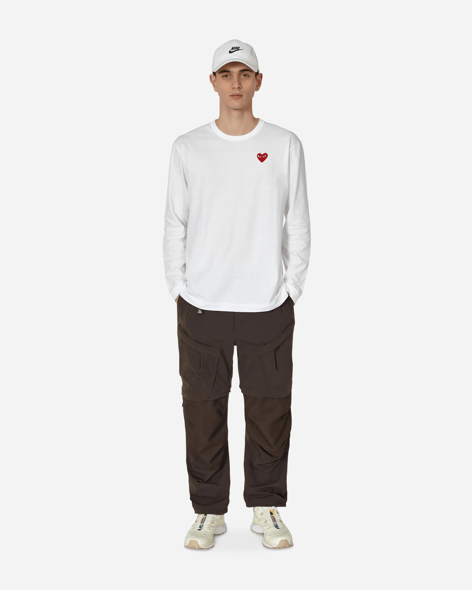 Heart Longsleeve T-Shirt White