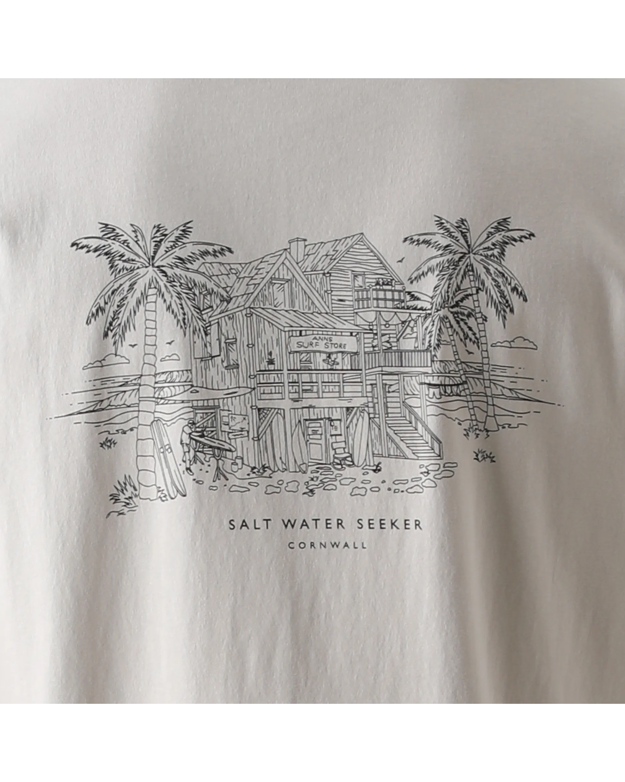 Hideout T-Shirt in Bone