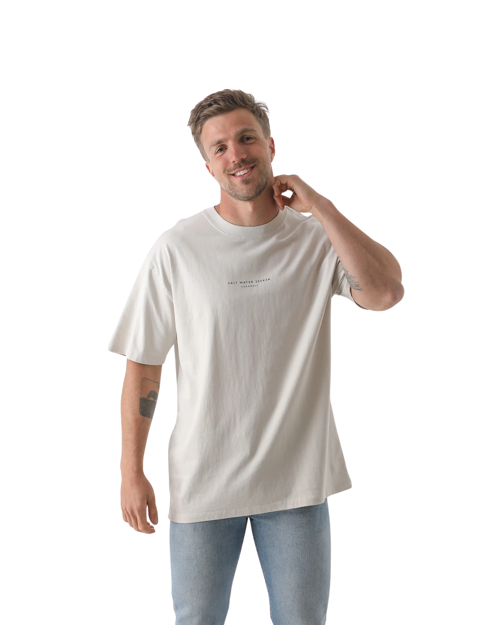 Hideout T-Shirt in Bone