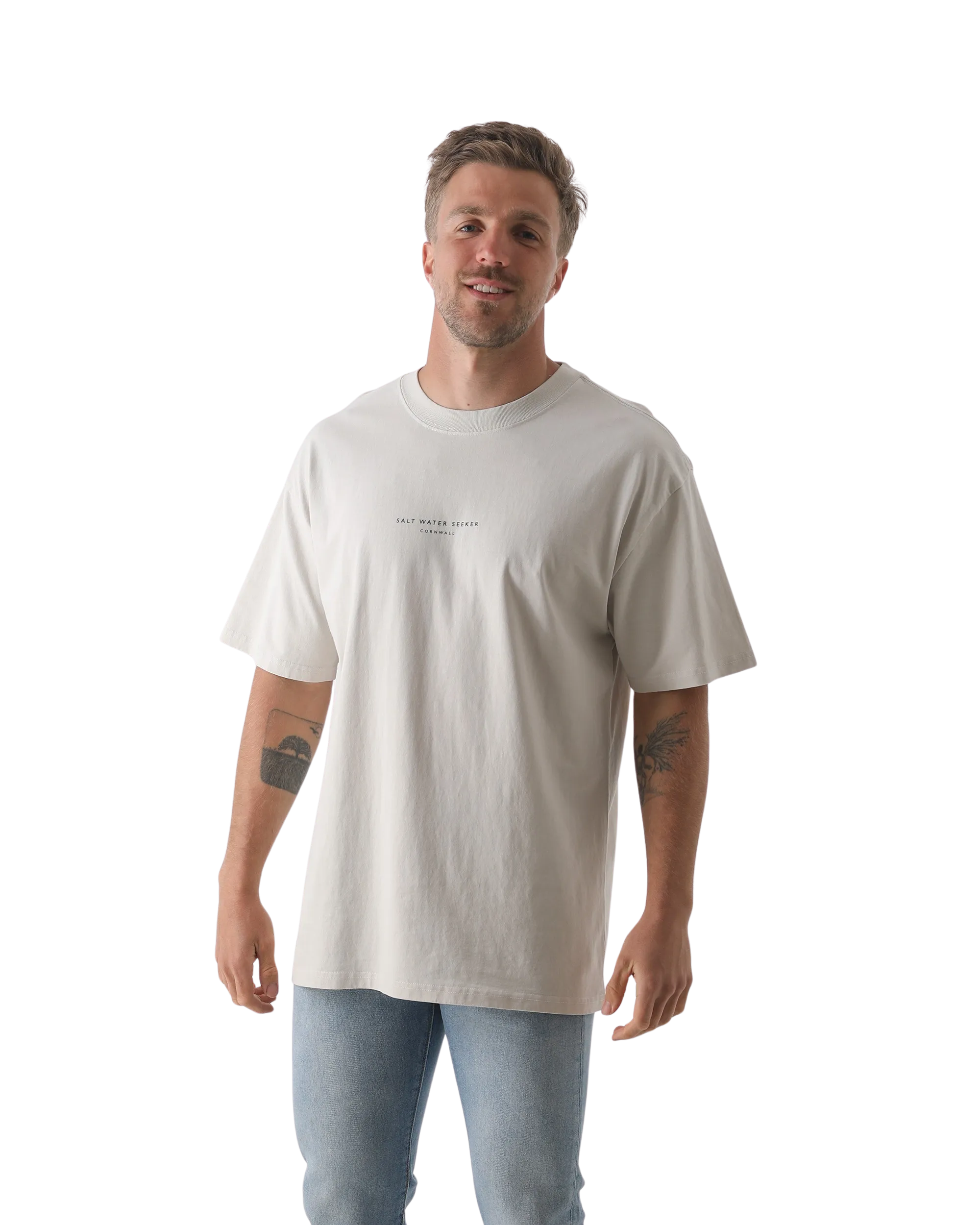 Hideout T-Shirt in Bone