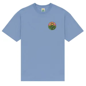 Hikerdelic Original Logo SS T-Shirt - Fjord Blue