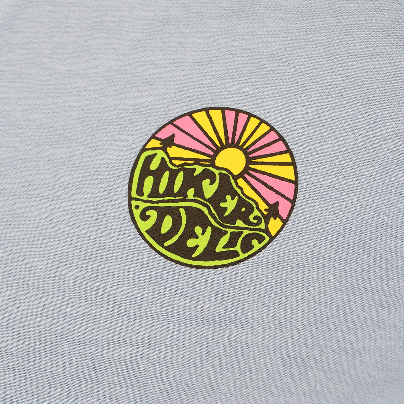 Hikerdelic Original Logo SS T-Shirt - Fjord Blue