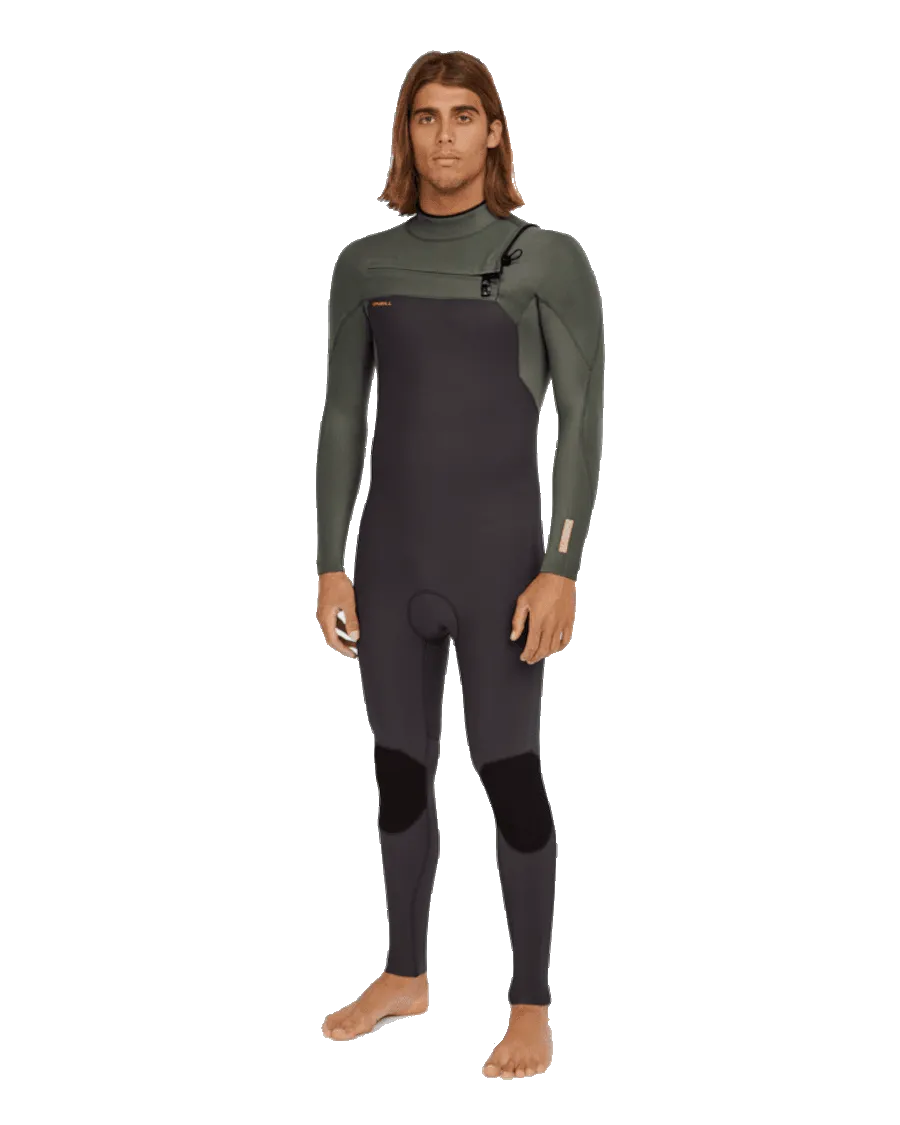Hyperfreak 3/2mm  Chest Zip Wetsuit in Arabica & Chimera