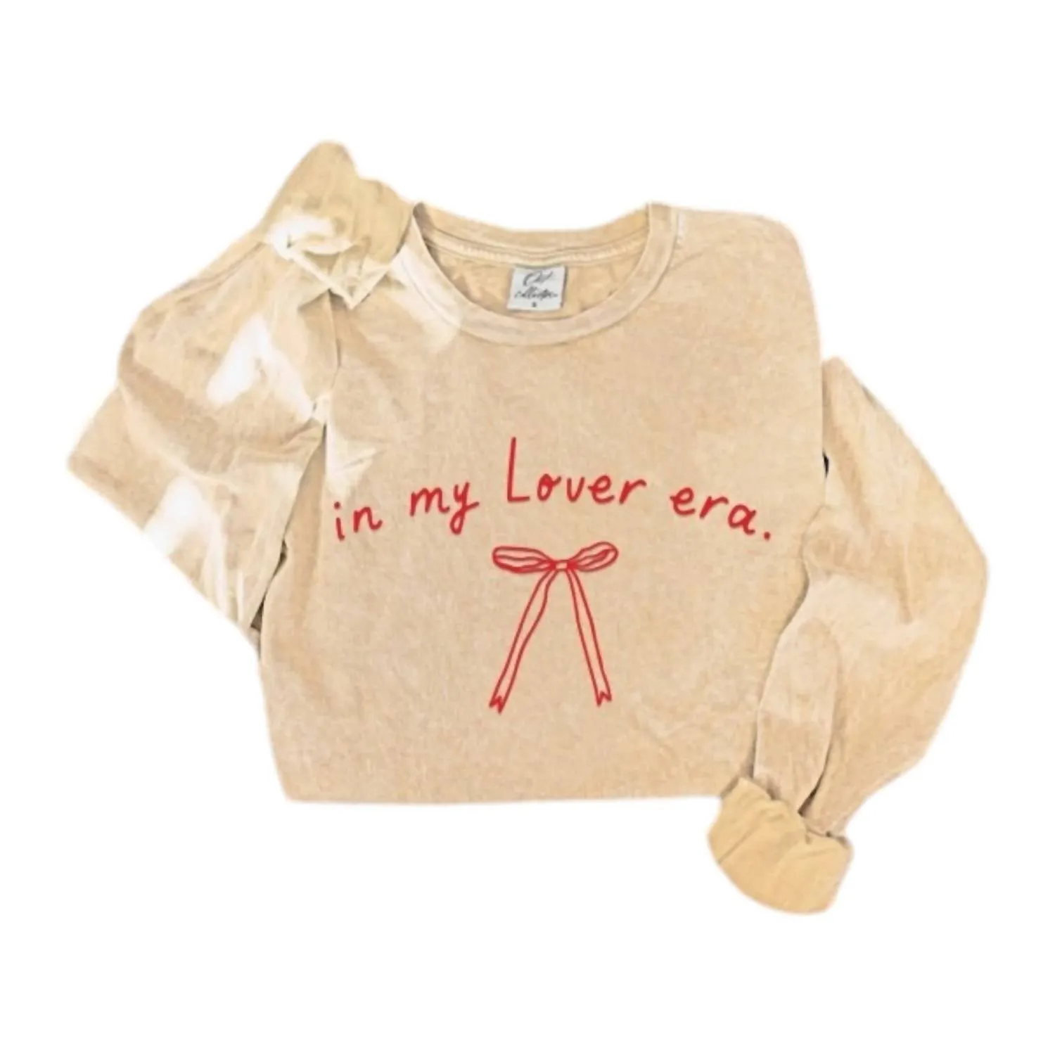 In My Lover Era Sweatshirt In Gold