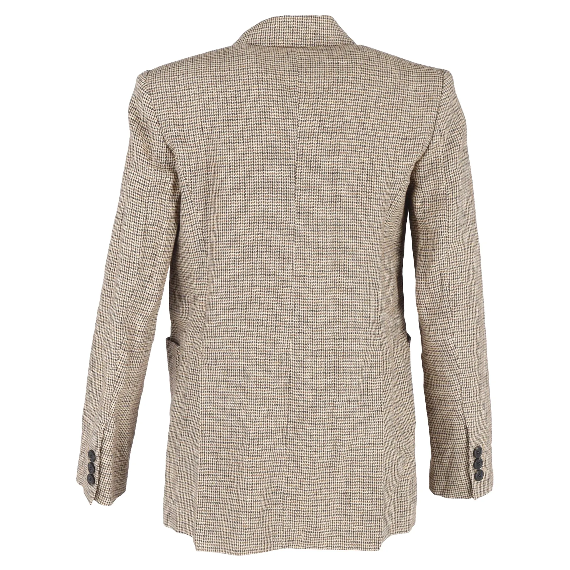 Isabel Marant Double-Breasted Blazer in Brown Wool