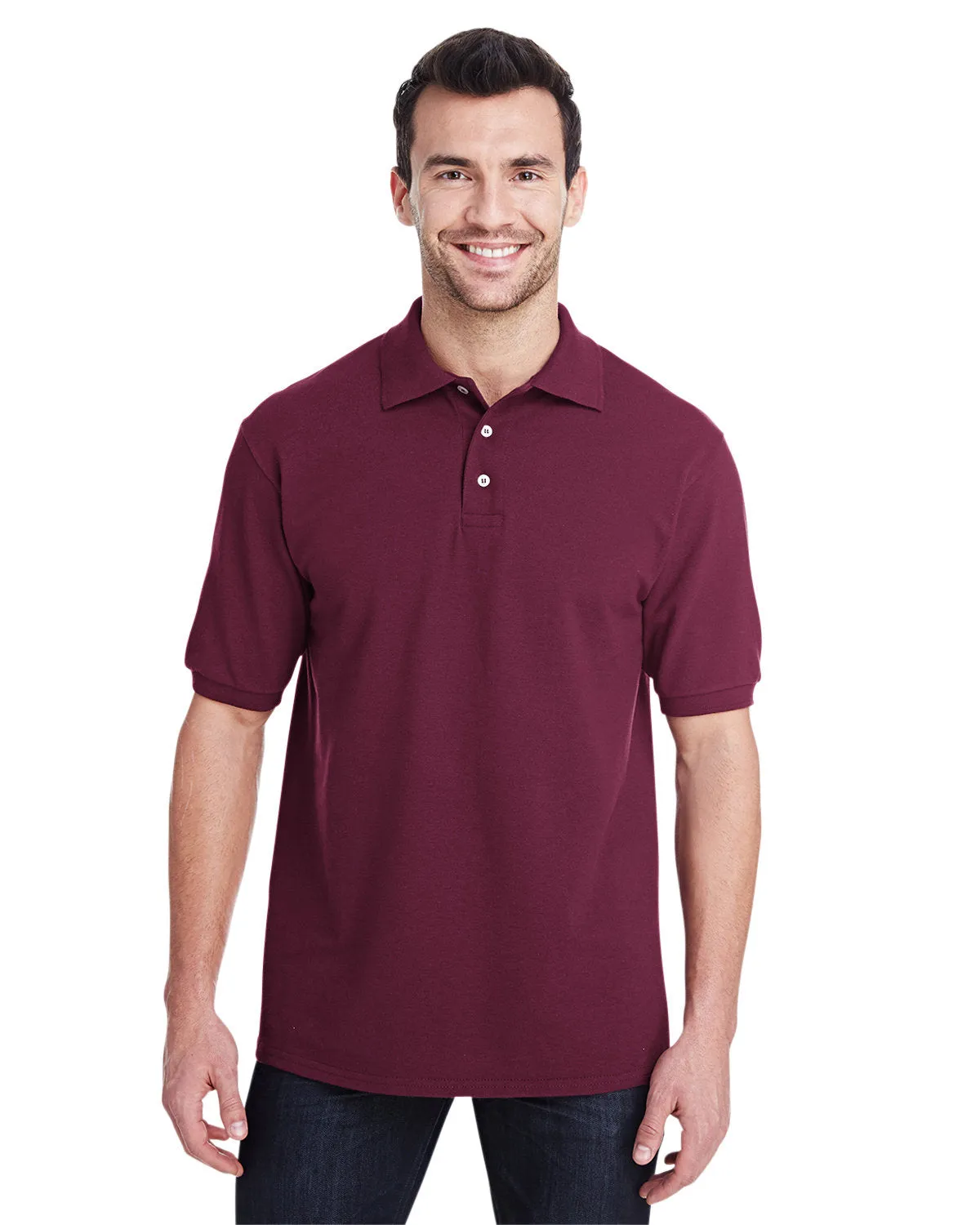 Jerzees 443MR Adult Piqu Polo