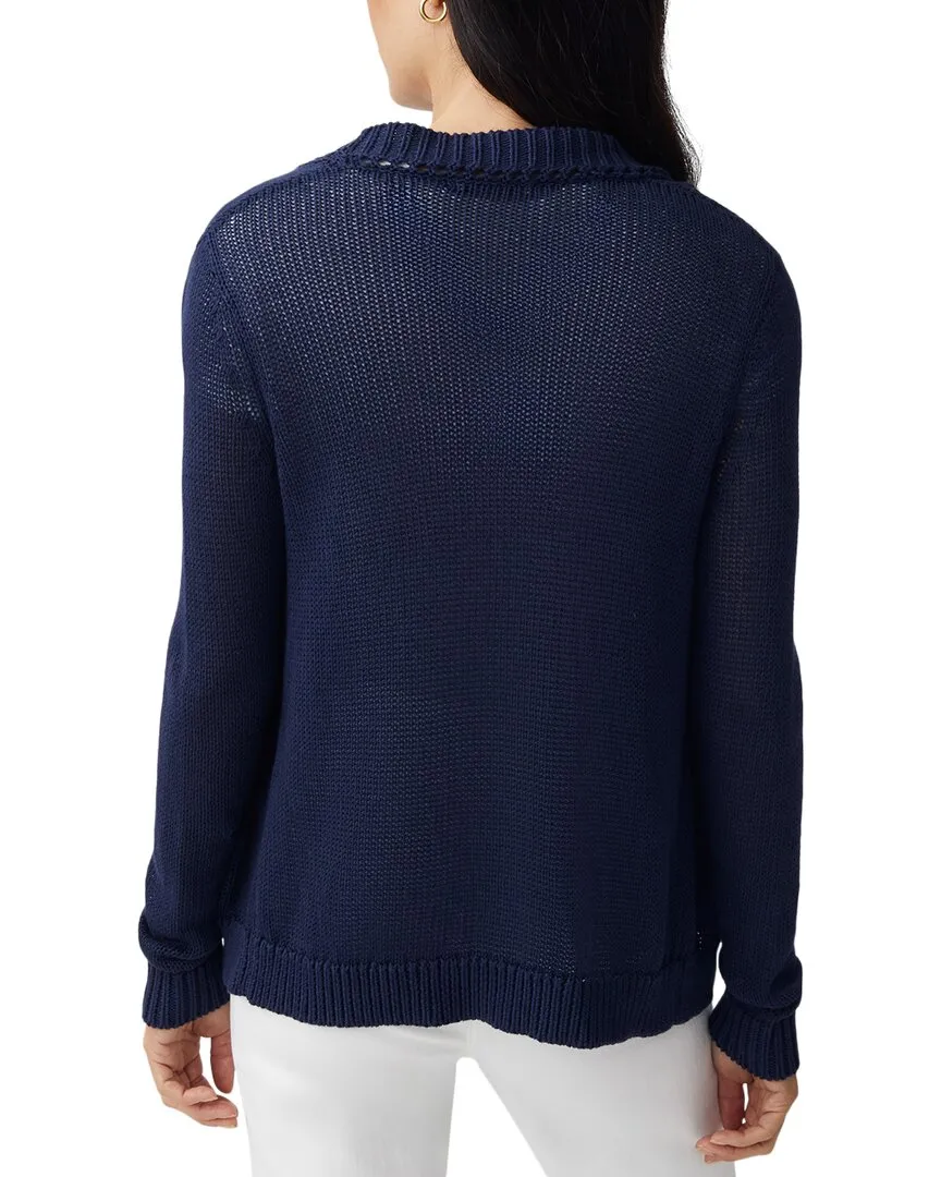 J.McLaughlin Dawn Linen-Blend Sweater