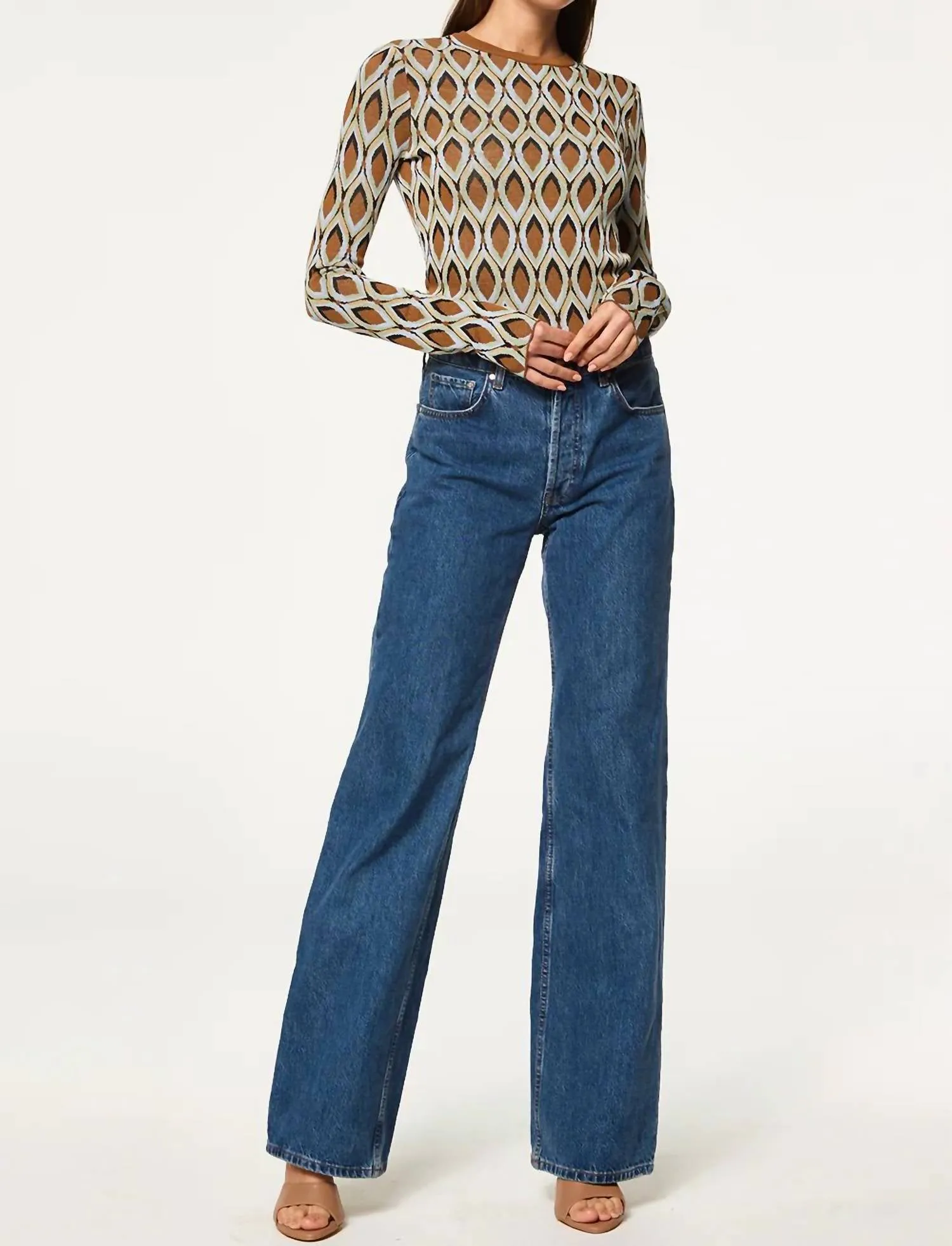 Joyce Top In Brown