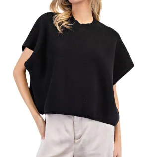 Just Getting Started Top In Black