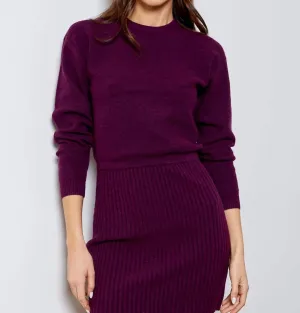 Kaden Dress In Plum