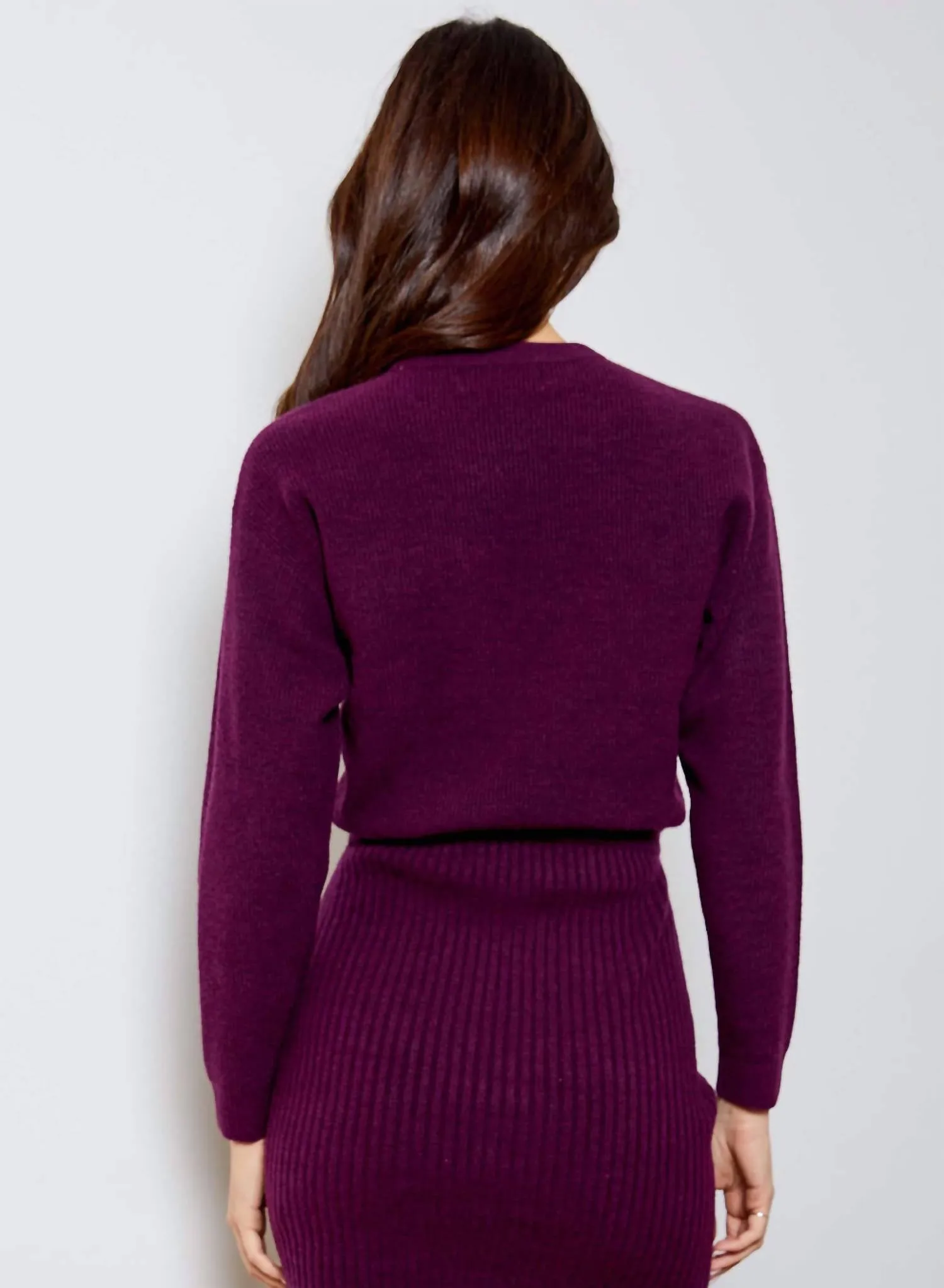 Kaden Dress In Plum