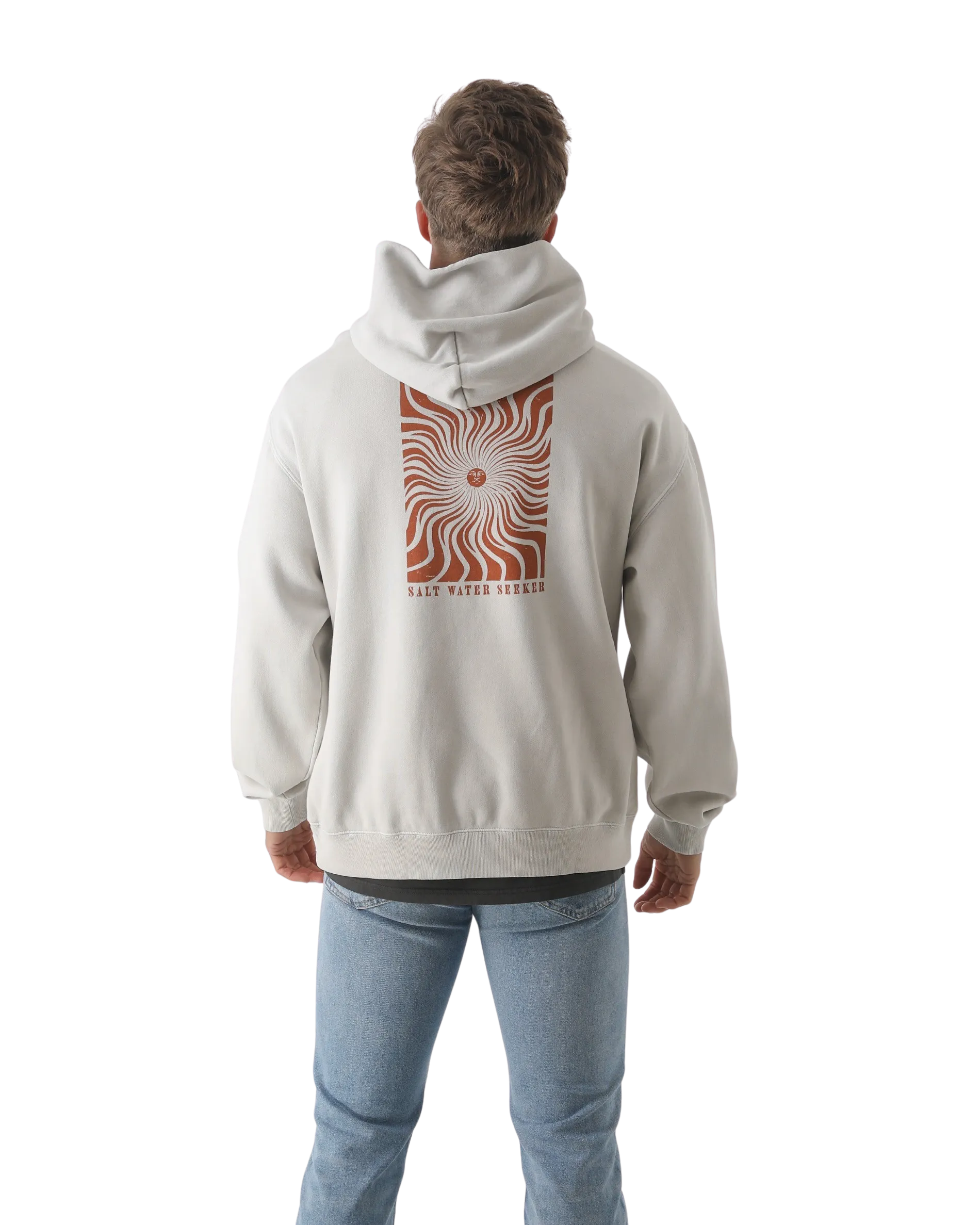 Kaleidoscope Hoodie in Bone