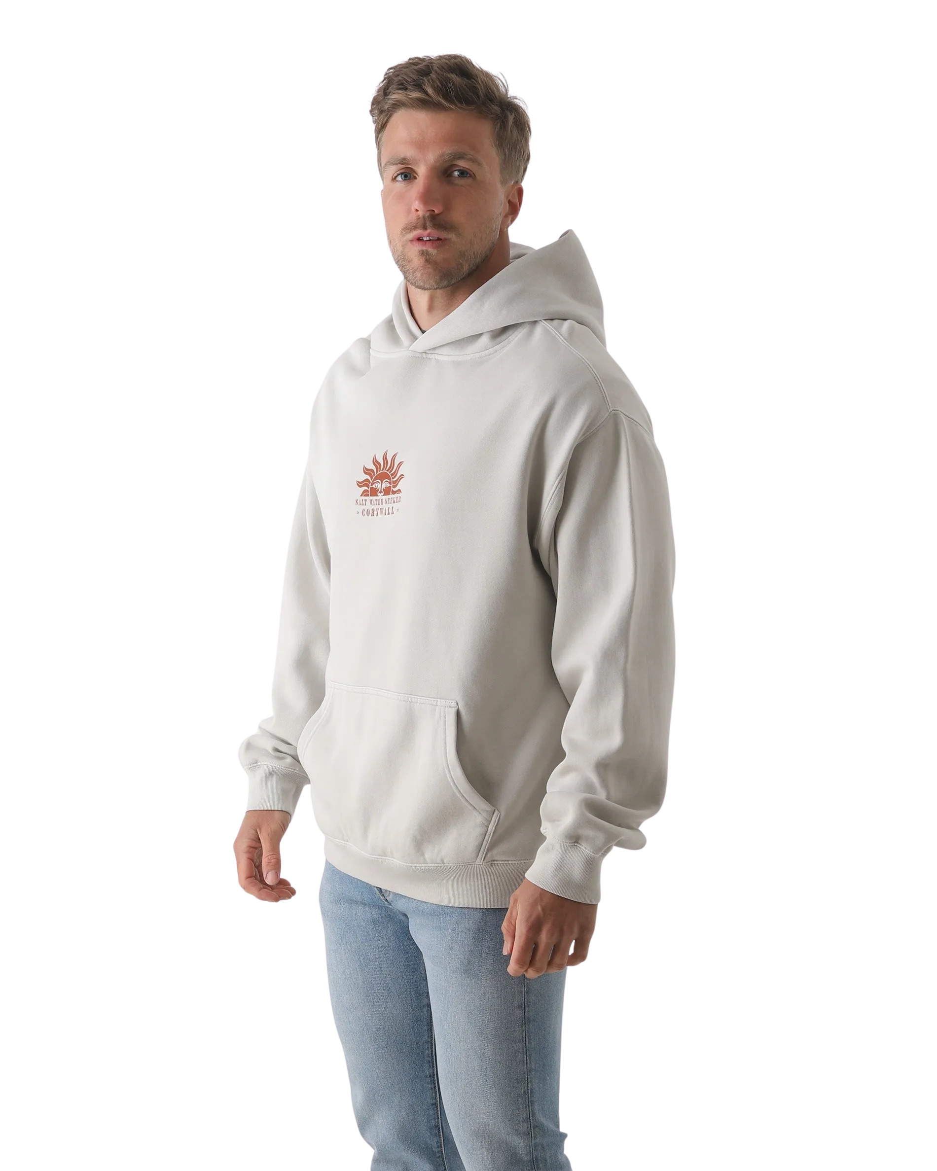 Kaleidoscope Hoodie in Bone