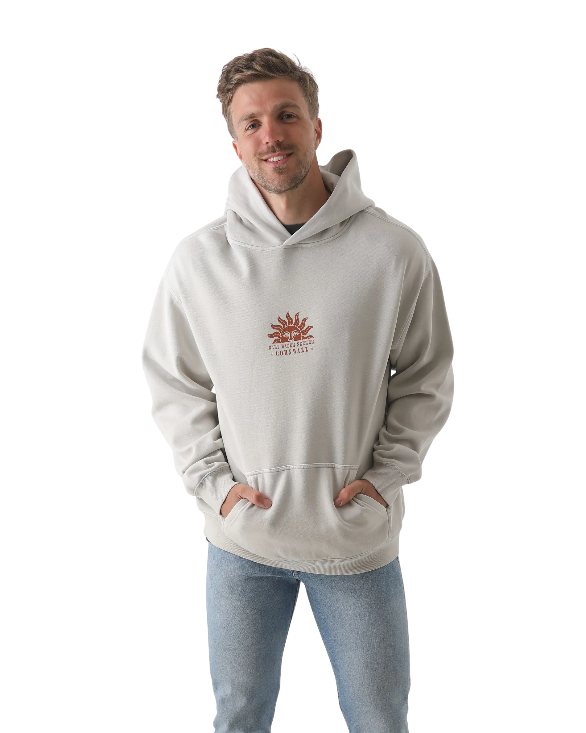 Kaleidoscope Hoodie in Bone