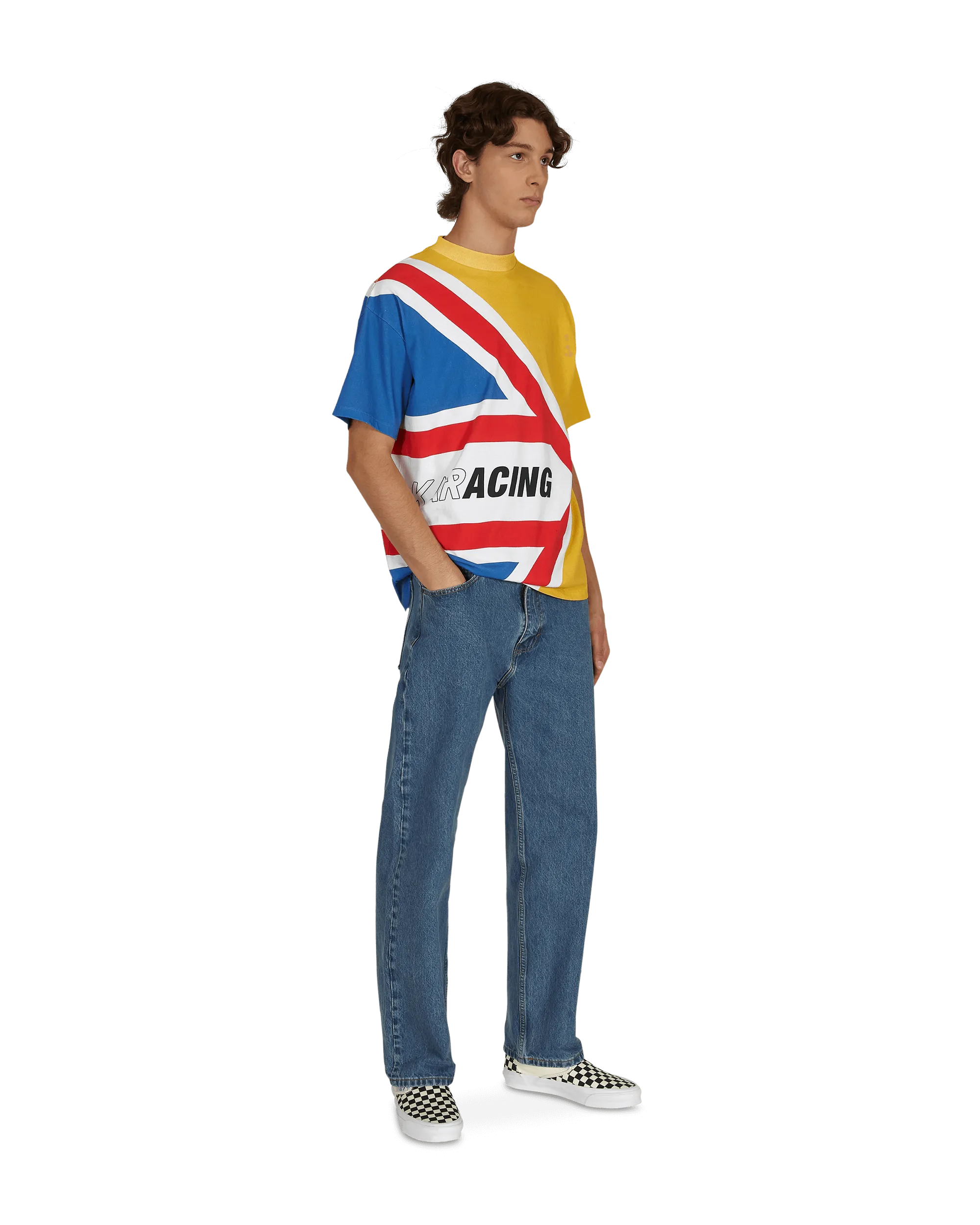 Karacing Helmet Graphic T-Shirt Multicolor