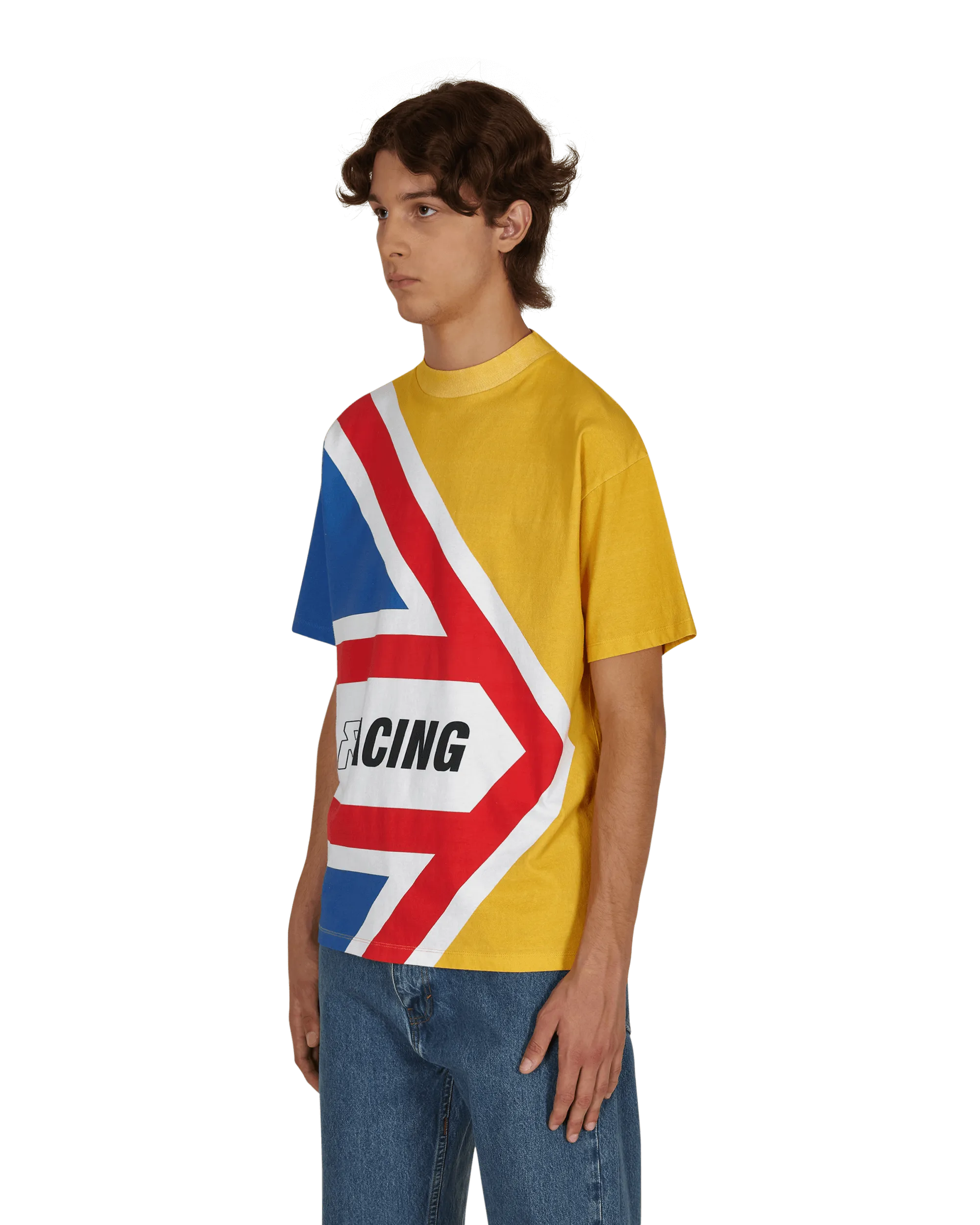 Karacing Helmet Graphic T-Shirt Multicolor