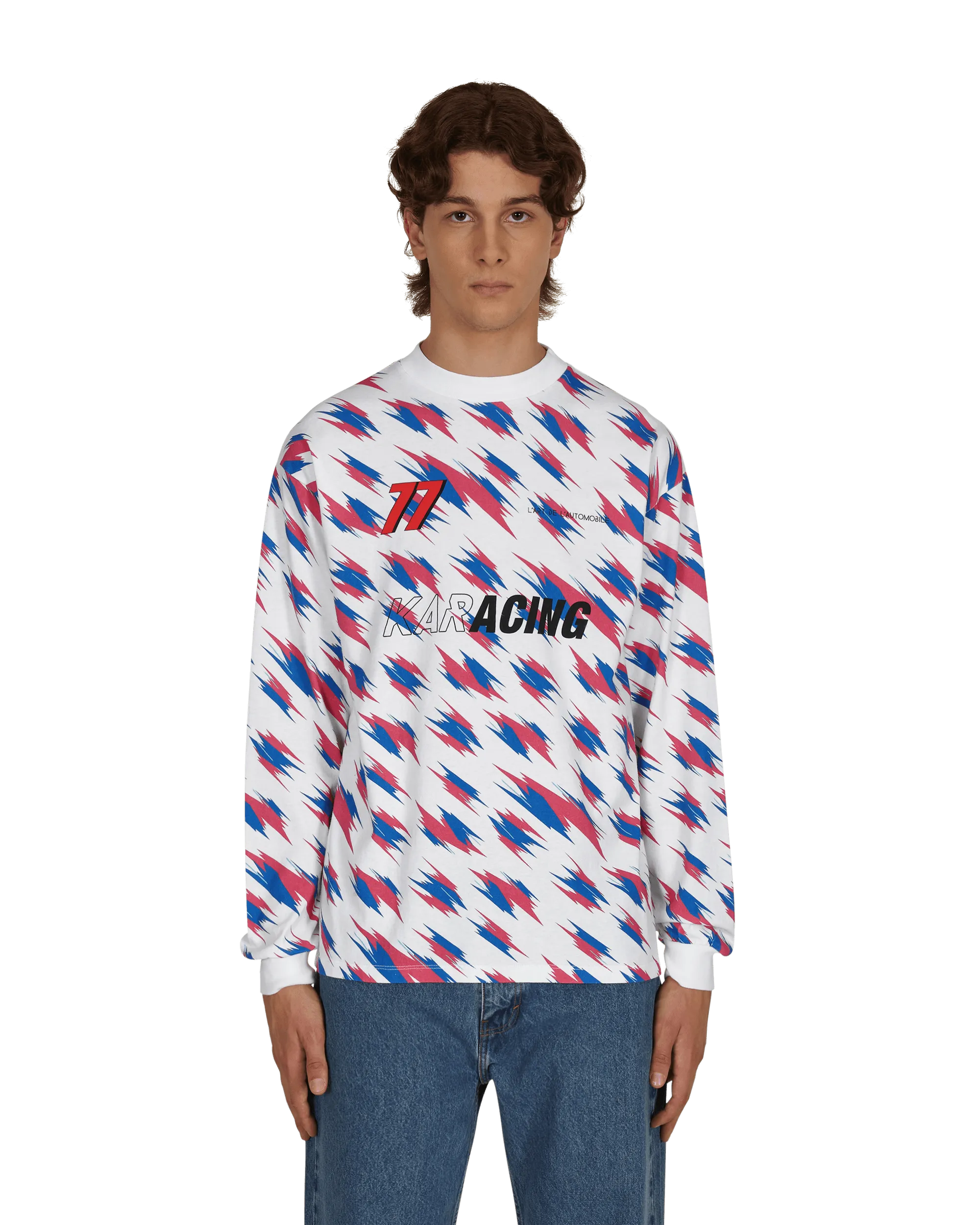 Karacing Performance Longsleeve T-Shirt White