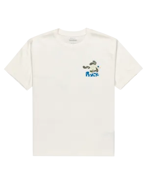 Lauryn Alvarez Fishschool T-Shirt in Antique White