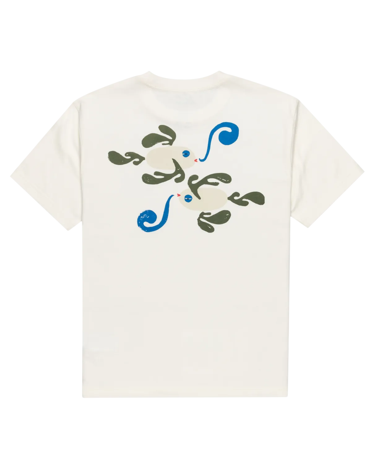Lauryn Alvarez Fishschool T-Shirt in Antique White