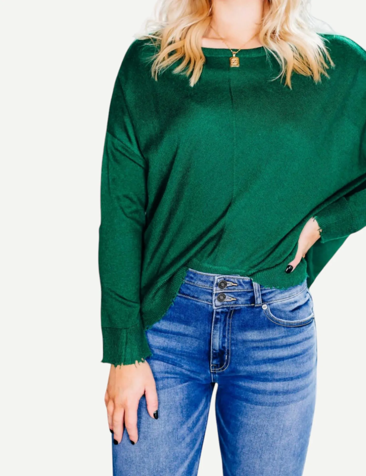 Lawson Top In Emerald