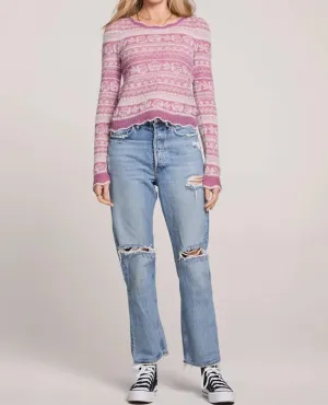 Layla Sweater In Orchid