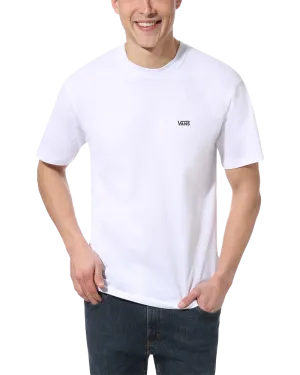 Left Chest Logo T-Shirt in White & Black