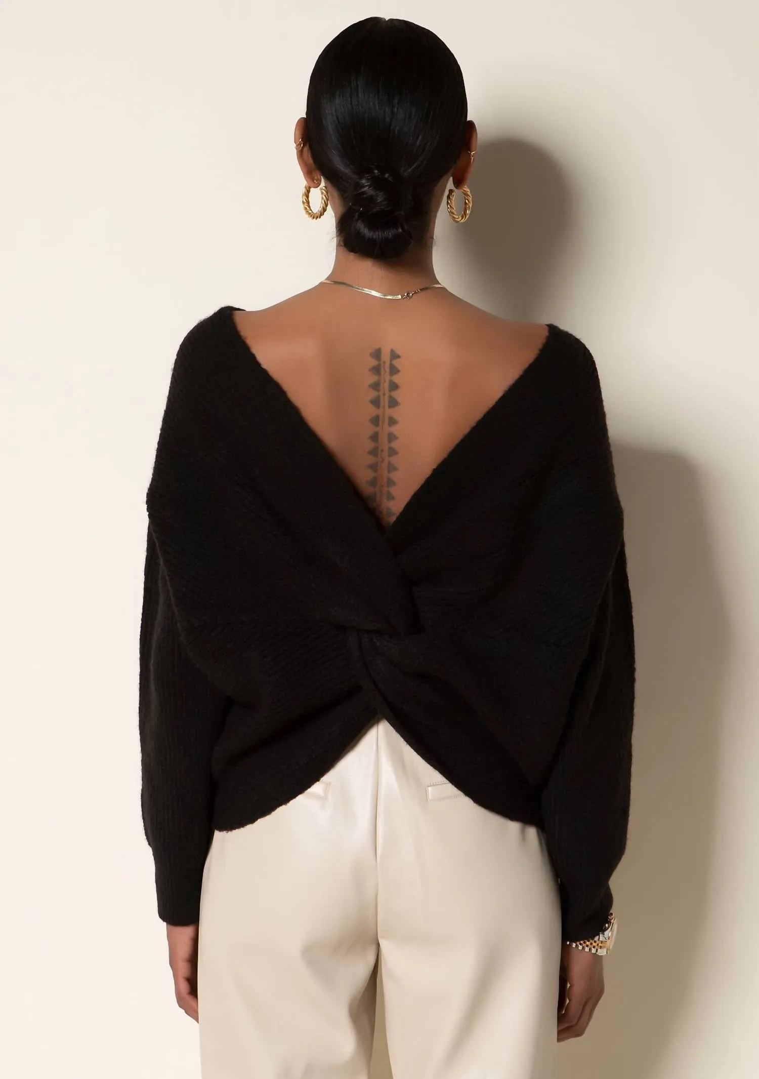 Leigh Sweater In Black