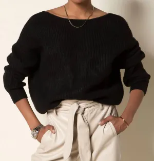 Leigh Sweater In Black