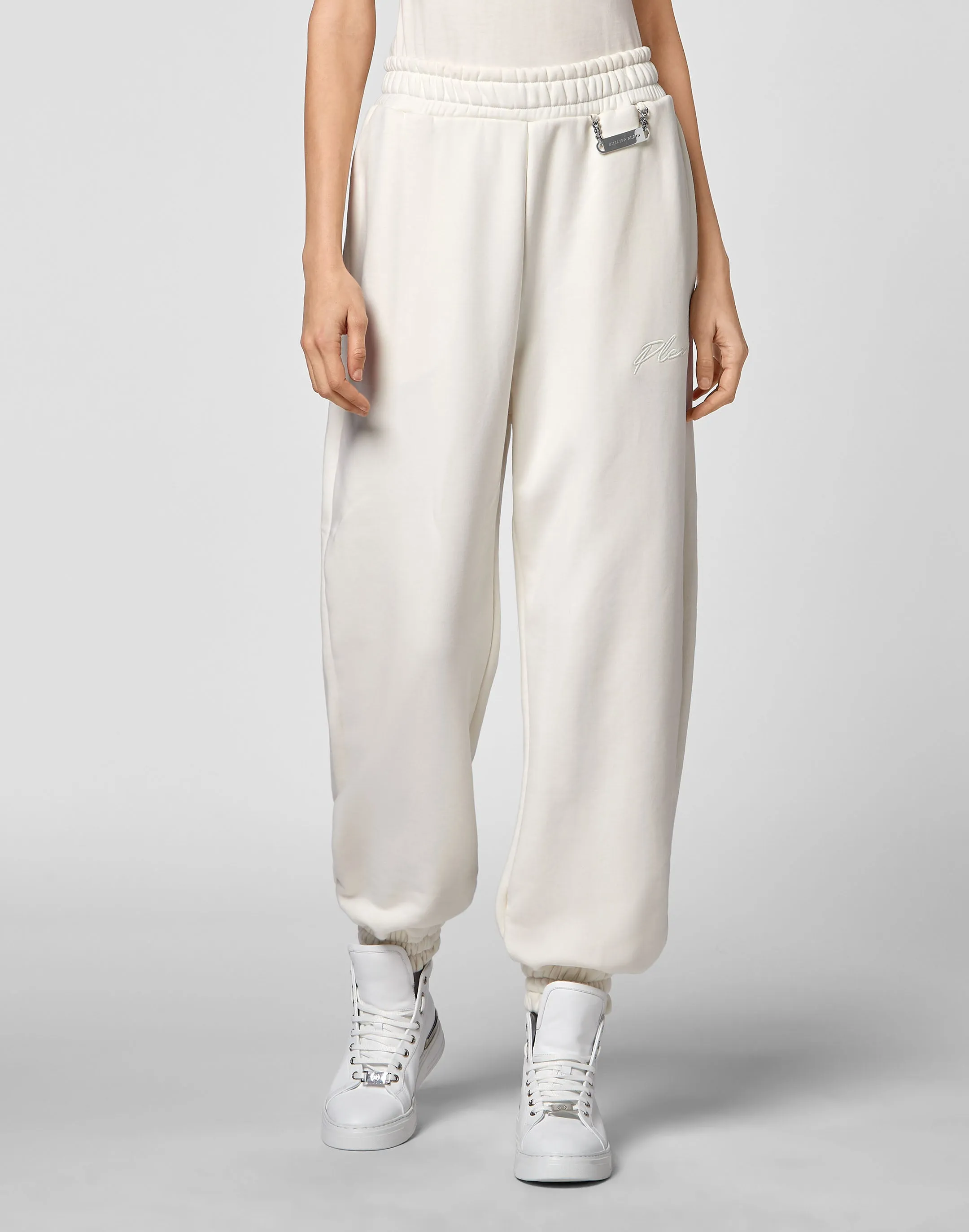 Leisurewear Trousers Embroidery Signature
