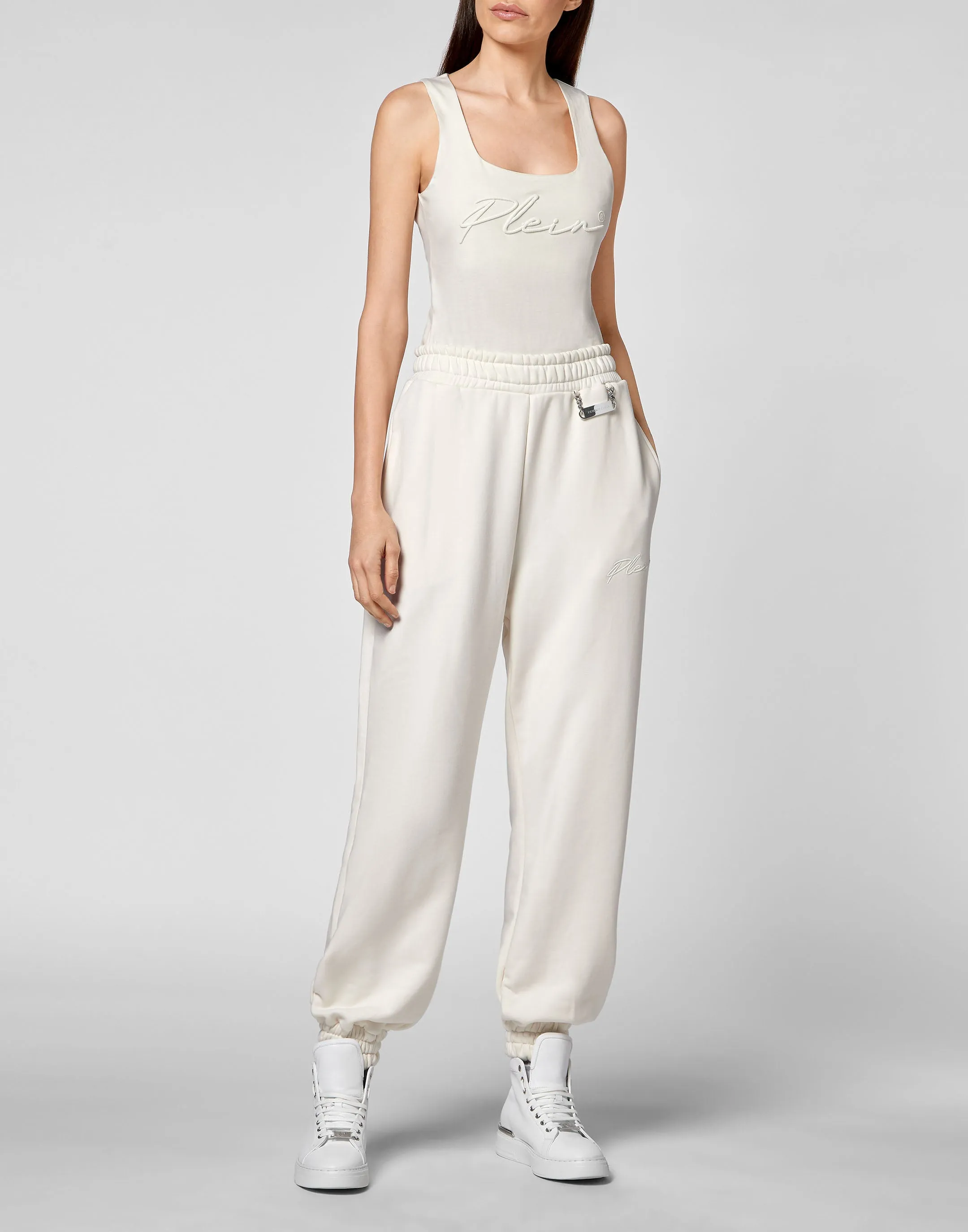 Leisurewear Trousers Embroidery Signature