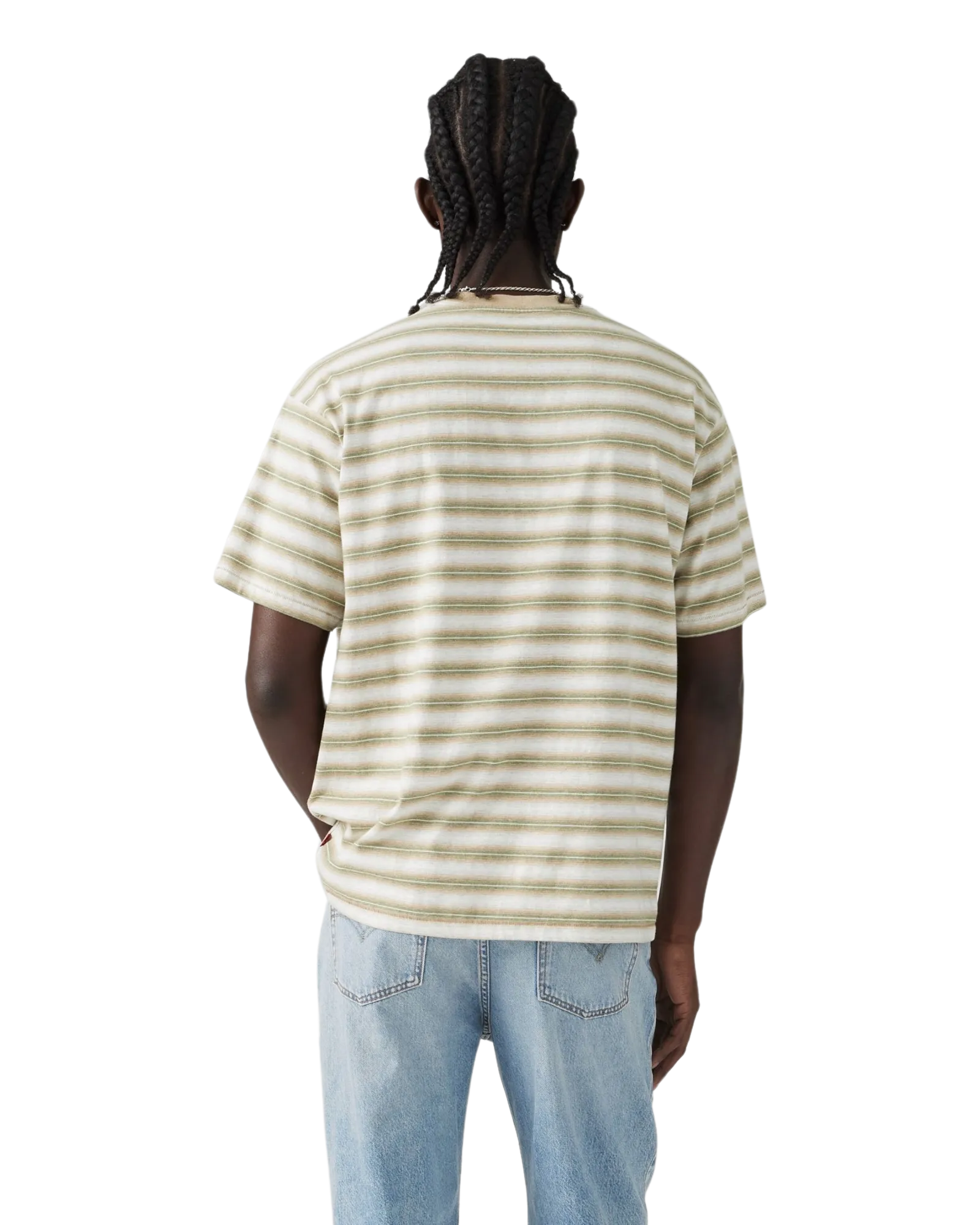 Levi's® Red Tab™ Vintage T-Shirt in Break Stripe Paloma Heather Jersey