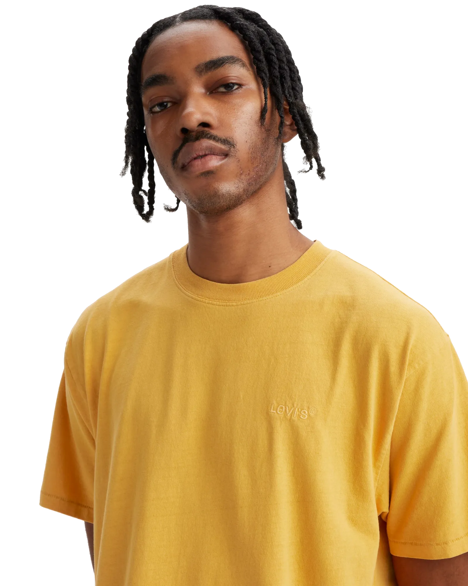 Levi's® Red Tab™ Vintage T-Shirt in Garment Dye Ochre Jersey