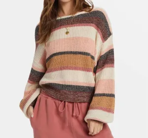 Light Wave Pullover Sweater In Rsl0-Choc Chip