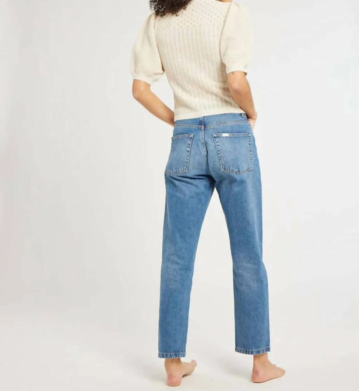 Lola Pullover Sweater In Ivory