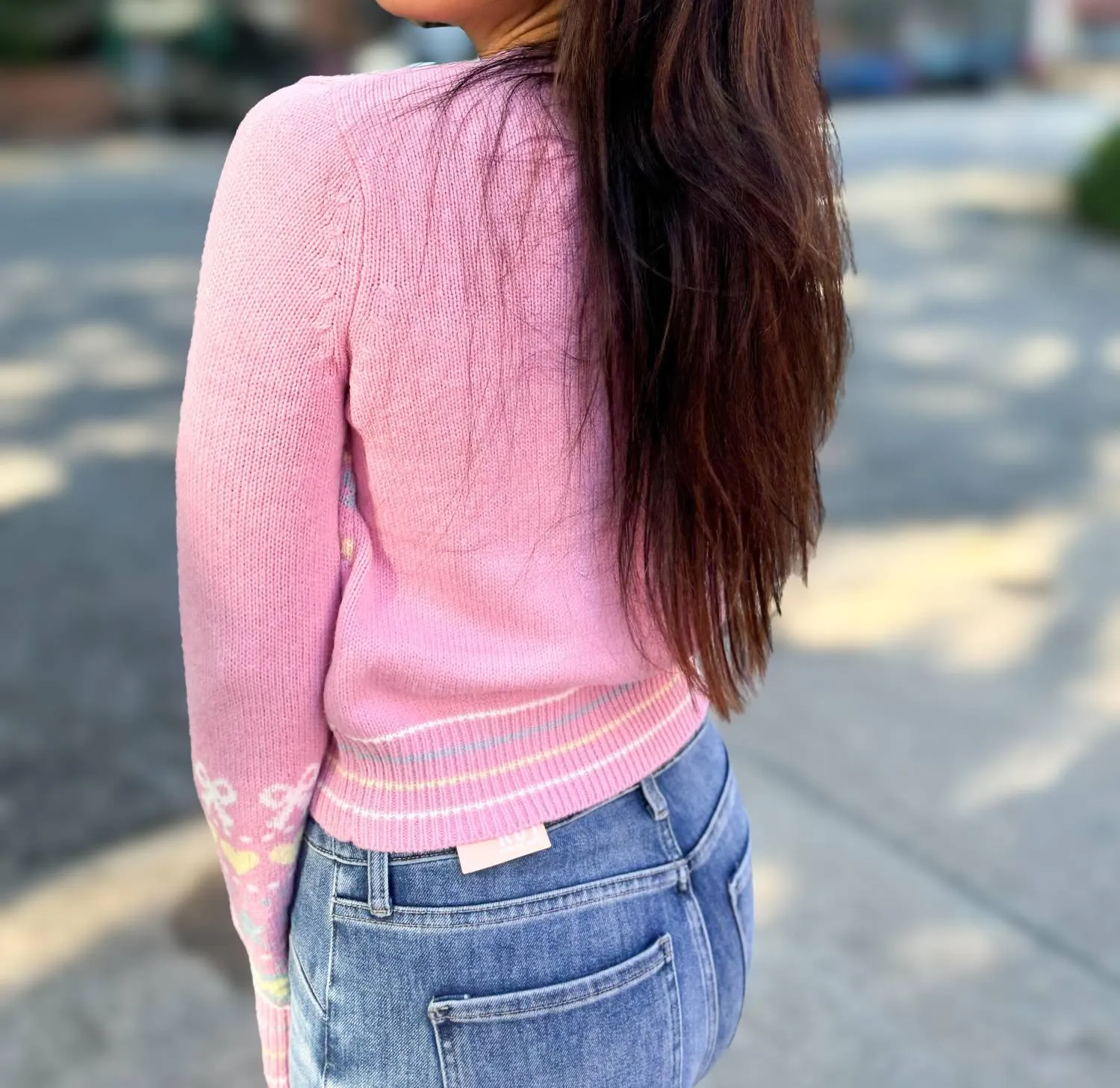 London Lights Sweater In Pink