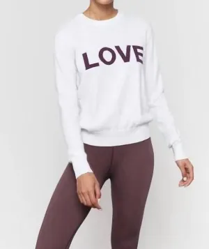 Love Brooklyn Sweater In White