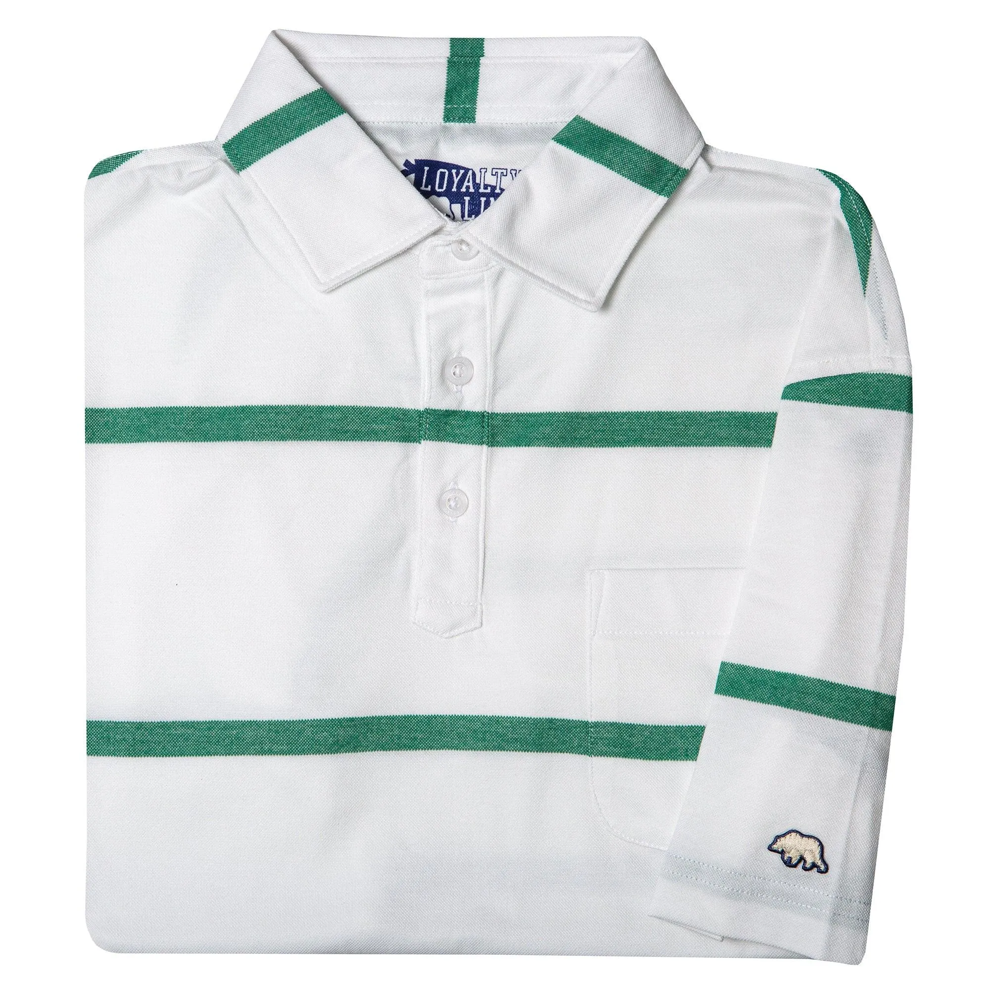 Loyalty Vintage Retro Stripe Polo