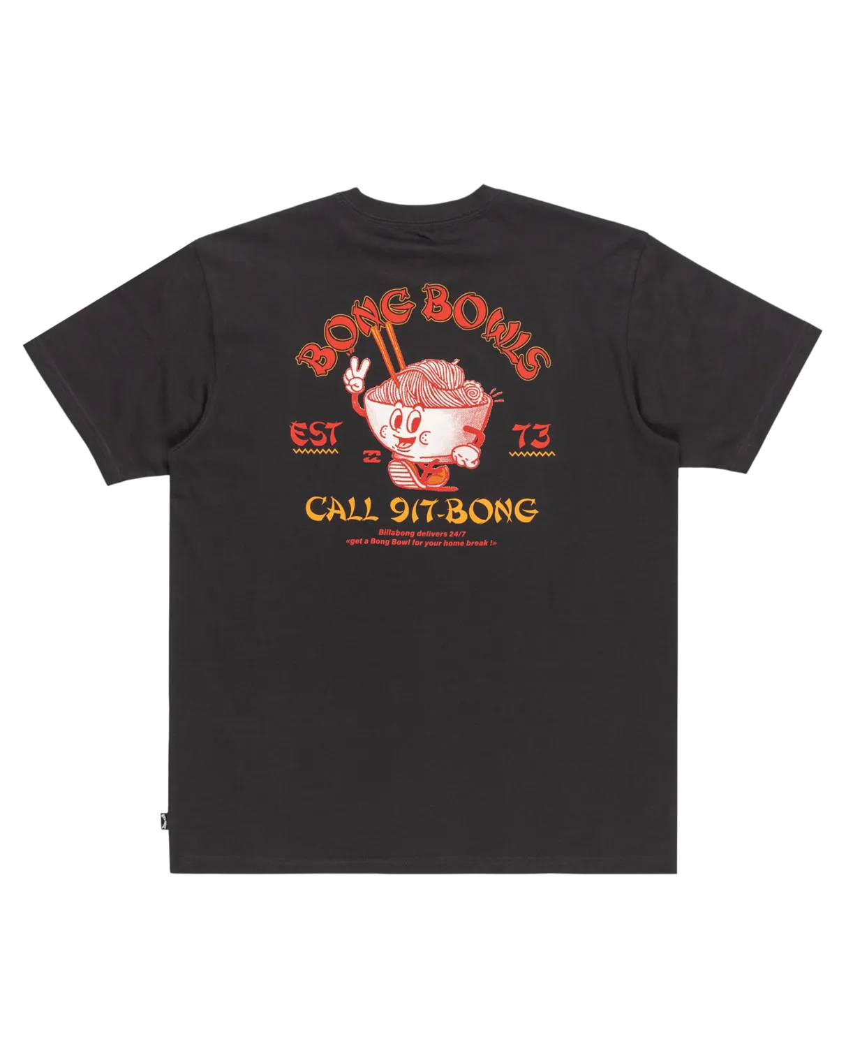 Lunch Break T-Shirt in Washed Black