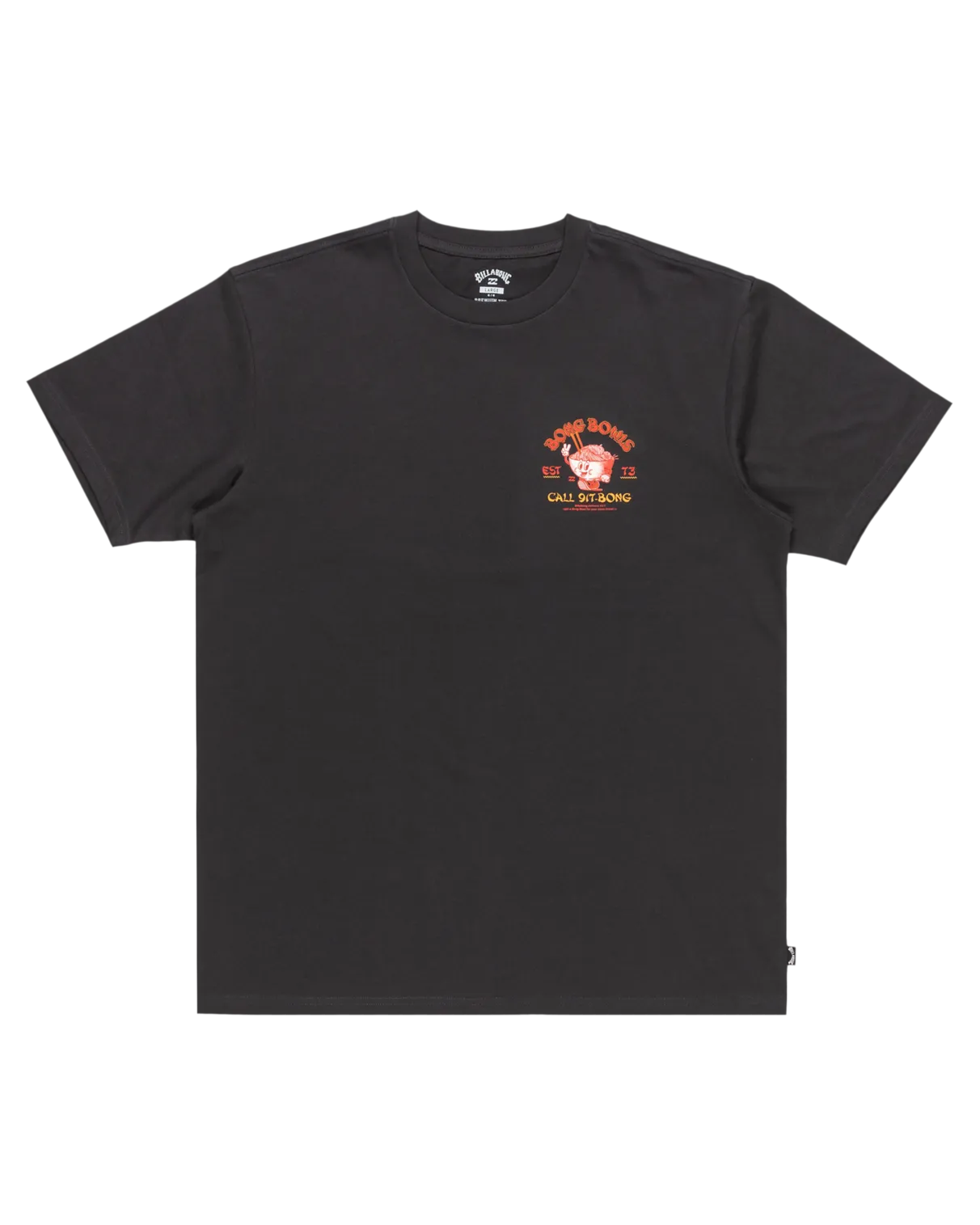 Lunch Break T-Shirt in Washed Black